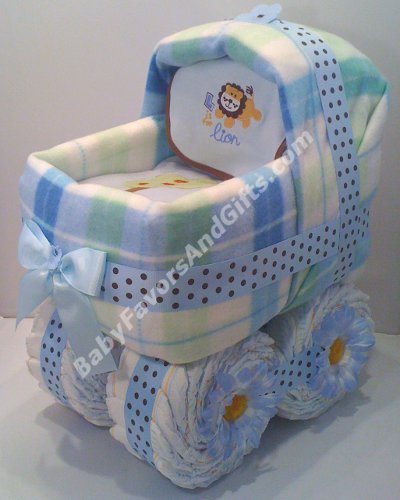 How to Make a Stroller Diaper Cake | Pampers