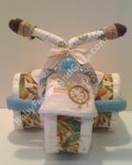 Eco-friendly Organic Tricycle Diaper Cake